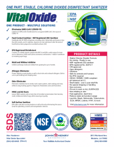 Vital Oxide Tech Sheet